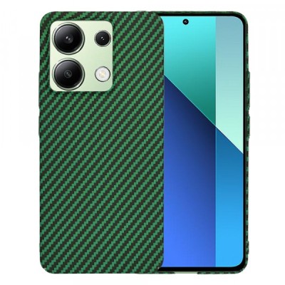 Husa pentru Xiaomi Redmi Note 13 4G, Techsuit, Carbonite FiberShell, Verde foto