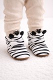 Botosei plusati pentru bebelusi - Zebra (Marime Disponibila: 6-9 luni (Marimea