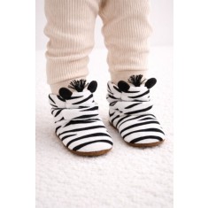 Botosei plusati pentru bebelusi - Zebra (Marime Disponibila: 3-6 luni (Marimea