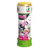 Set Jucării Baloane de Săpun, Minnie, Capacitate 60ml, Multicolor, Avertisment V&acirc;rsta 3+, 1 bucata, Plastic, Oem