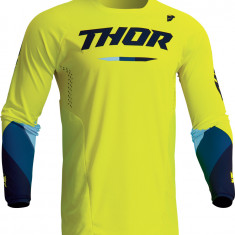 Tricou motocross/enduro Thor Pulse Tactic, culoare galben fluo/albastru, marime Cod Produs: MX_NEW 29107070PE