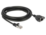 Prelungitor Ethernet S/FTP Cat 6a, RJ45, 2m - Performanță Ridicată