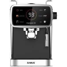 Espressor Samus Impression 20, 20 bari, 5 optiuni cafea, Touch Control, rezervor apa 1.5l, 1350W, Ecran afisare temperatura apa, Sistem electronic de