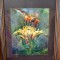 Tablou tempera pe carton