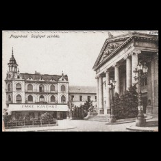 Carte poștală veche Oradea &ndash; Szigligeti Szinh&aacute;z (Teatrul Szigligeti ) &ndash; 1917