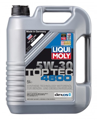 Ulei motor Liqui Moly 5W30 TopTec 4600, 5Litri 3756 (2316) foto