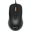 MOUSE SPACER cu fir optic USB 1000 dpi 3/1 negru SPMO-F01