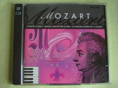 MOZART - Ultimate Classics - 2 C D Originale ca NOI foto