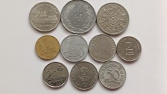 Lot 10 monede din 10 tari diferite-Lot 1