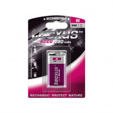 Acumulator NiMH Tecxus, 280 mAh, 9 V foto