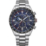 Citizen CB5945-85L, Citizen Ceas Barbati 45mm Cronograf Eco - Drive cu Brățară din Metal Argintie