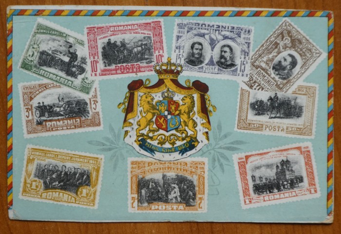 Uniunea Postala , Romania , circulata SUA - Germania , circulata , 1907