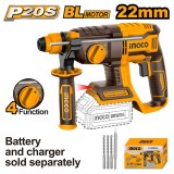Cumpara ieftin Ciocan Rotopercutor Picamer 20V, 2J, 5000pm, brushless, SDS plus Fara acumulator Ingco CRHLI20208