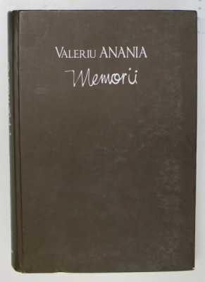 MEMORII de VALERIU ANANIA , 2008 foto