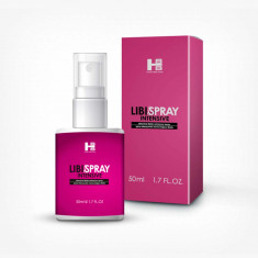 Spray LIBI Intensive, pentru cresterea dorintei sexuale si intensificarea orgasmului feminin, 50 ml