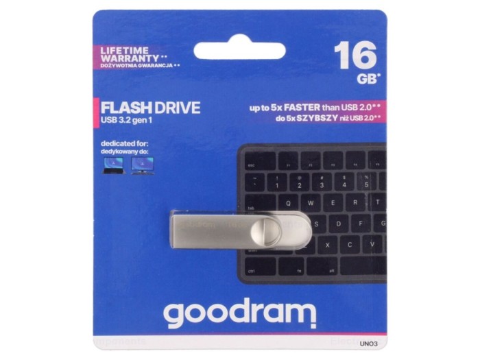 Pendrive USB 3.2 16GB Argintiu