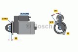 Starter AUDI A8 (4E) (2002 - 2010) BOSCH 0 986 024 120