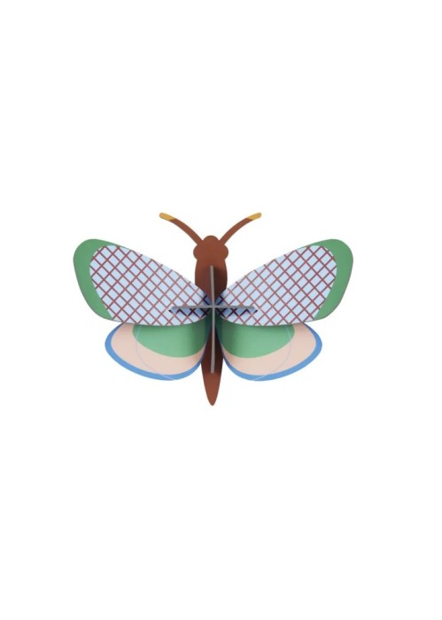 Studio ROOF Ornament, Bastel-Set, 3D Wandobjekt - Gitterschmetterling