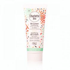 BB Cream bio matifiant pentru piele normala si mixta Light, 30ml, Charlotte Bio