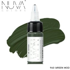 Tus Micropigmentare, NUVA Colors,15ml, 960 Green Mod