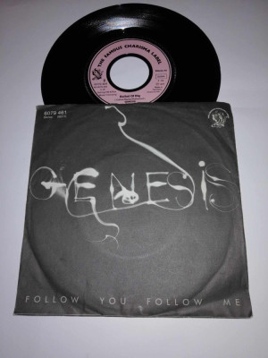 Genesis Follow You single vinil vinyl 7&amp;rdquo; Charisma 1978 Ger VG+ foto