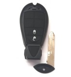 CARCASA CHEIE JEEP 2+1 BUTON DE PANICA NEGRU