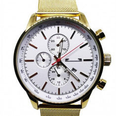 Ceas B?rb?tesc Matteo Ferari MF8227 Gold White