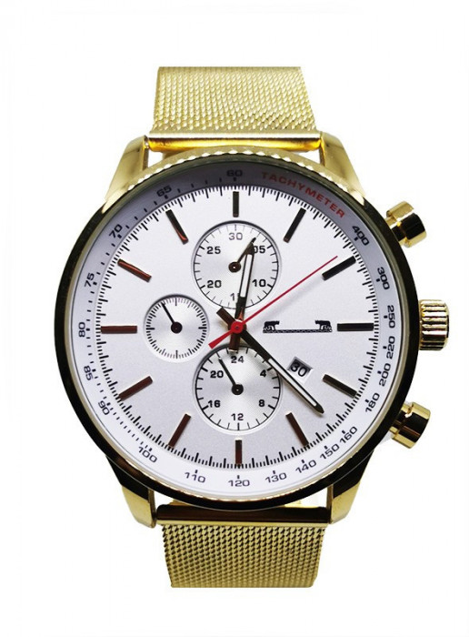 Ceas B?rb?tesc Matteo Ferari MF8227 Gold White