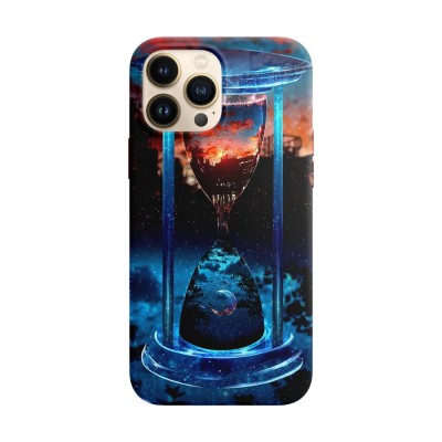 Husa compatibila cu Apple iPhone 13 model The flow of time, Silicon, TPU, Viceversa foto