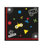 Set 20 servetele petrecere Gaming Party , 33 x 33 cm