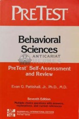 Behavioral Sciences. Pretest Self-assessment and review. Seventh Edition - Evan G. Pattishall (S29)