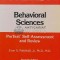 Behavioral Sciences. Pretest Self-assessment and review. Seventh Edition - Evan G. Pattishall (S29)