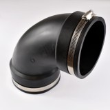 Racord Flexibil PVC Elastomer, Cot 90mm pentru Teava