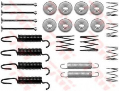 Set accesorii, saboti frana parcare LEXUS IS SportCross (2001 - 2005) TRW SFK353 foto