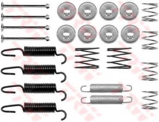 Set accesorii, saboti frana parcare TOYOTA RAV 4 II (CLA2, XA2, ZCA2, ACA2) (2000 - 2005) TRW SFK353