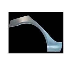 Segment reparatie aripa spate Skoda Octavia II, 10.2008-12.2013; Octavia II/Tour II, 06.2004-12.2012, partea dreapta, metal galvanizat,
