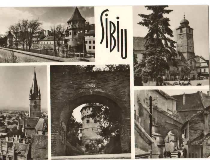CPI B13614 CARTE POSTALA - SIBIU, MOZAIC