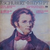 Disc Vinil Franz Schubert Sviatoslav Richter Sonate Piano 13 &amp; 14 Melodia 1981 33 RPM Stare Buna
