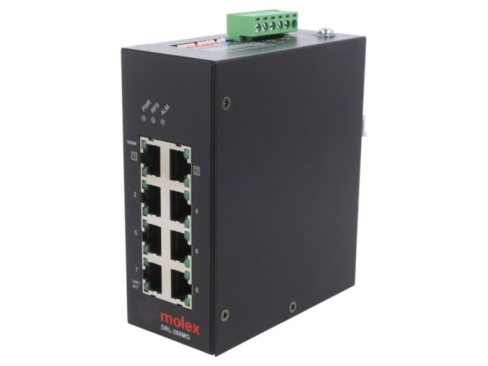 Switch Ethernet neadministrabil 8 porturi