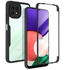 Husa 360&amp;Atilde;&amp;sbquo;&amp;Acirc;&amp;deg; Samsung Galaxy A22 5G Techsuit ColorVerse, negru foto