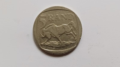 Africa de Sud -5 Rand 2001 foto