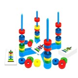 Cumpara ieftin Joc educational cu inele magnetice, Magnetic Ring Game