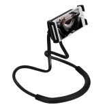Cumpara ieftin Suport Telefon Universal Rotativ 360&deg; Flexibil Birou Noptiera Auto Selfie Hands-Free Negru Prindere Ajustabila Clip Fixare