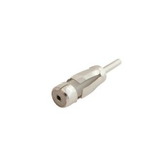 Adaptor antena auto ISO la DIN 4Cars, conector radio argintiu