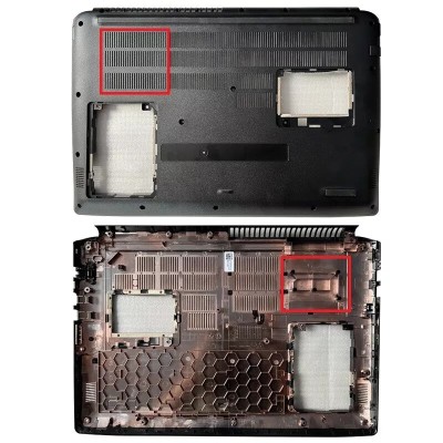 Carcasa inferioara bottom case Laptop, Acer, Aspire 7 A715-71, A715-71G, 60.GY9N2.006, AP28Z000700 foto