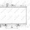 NRF 53436 Radiator, racire motor