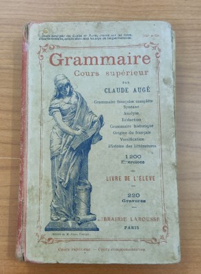 Grammaire Cours superieur par Claude Auge foto