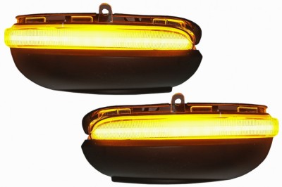 Indicator Dinamic Full LED pentru Oglinda Osram LEDriving DMI VW Golf VI (10.2008-08.2012) Touran I (05.2010-05.2015) Alb Performance AutoTuning foto