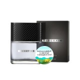 Cumpara ieftin Set complet pentru El, Apa de toaleta pentru barbati Debonair 75 ml, insotit de insigna Dactylion cu mesaj motivational