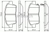 Set placute frana,frana disc TOYOTA YARIS VERSO (NLP2, NCP2) (1999 - 2005) BOSCH 0 986 495 242